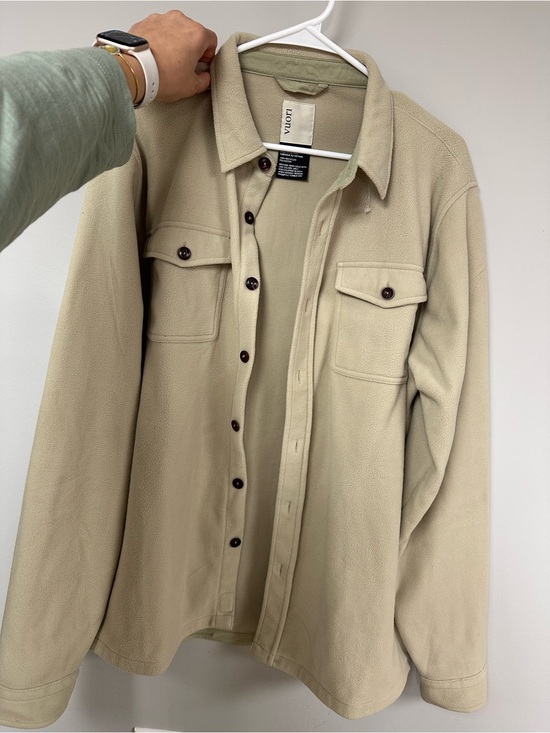 Vuori Other - Vuori Soft Fleece Shacket - Beige